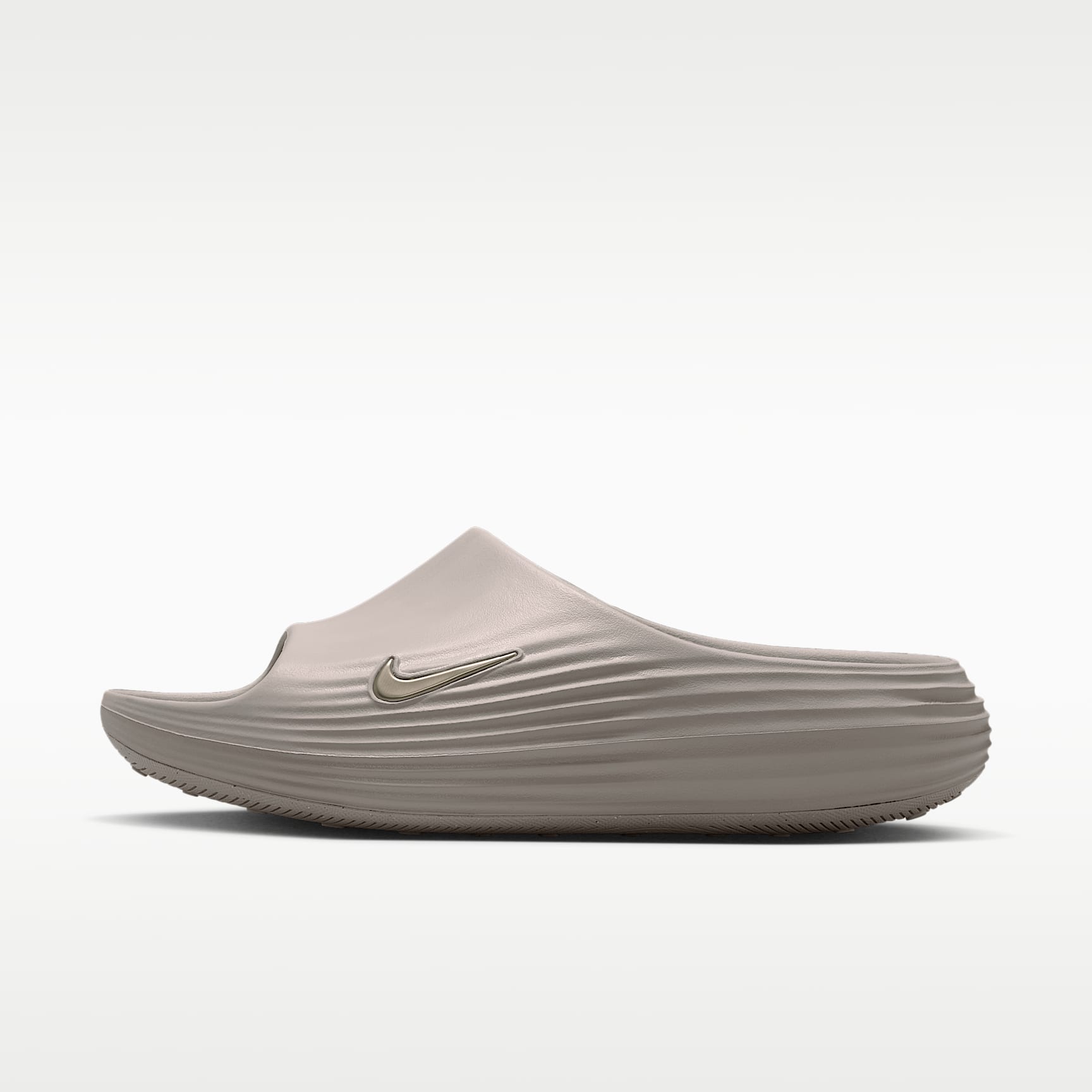 Nike ReactX Rejuven8 Slides (Herren) – Moon Particle/Moon Particle
