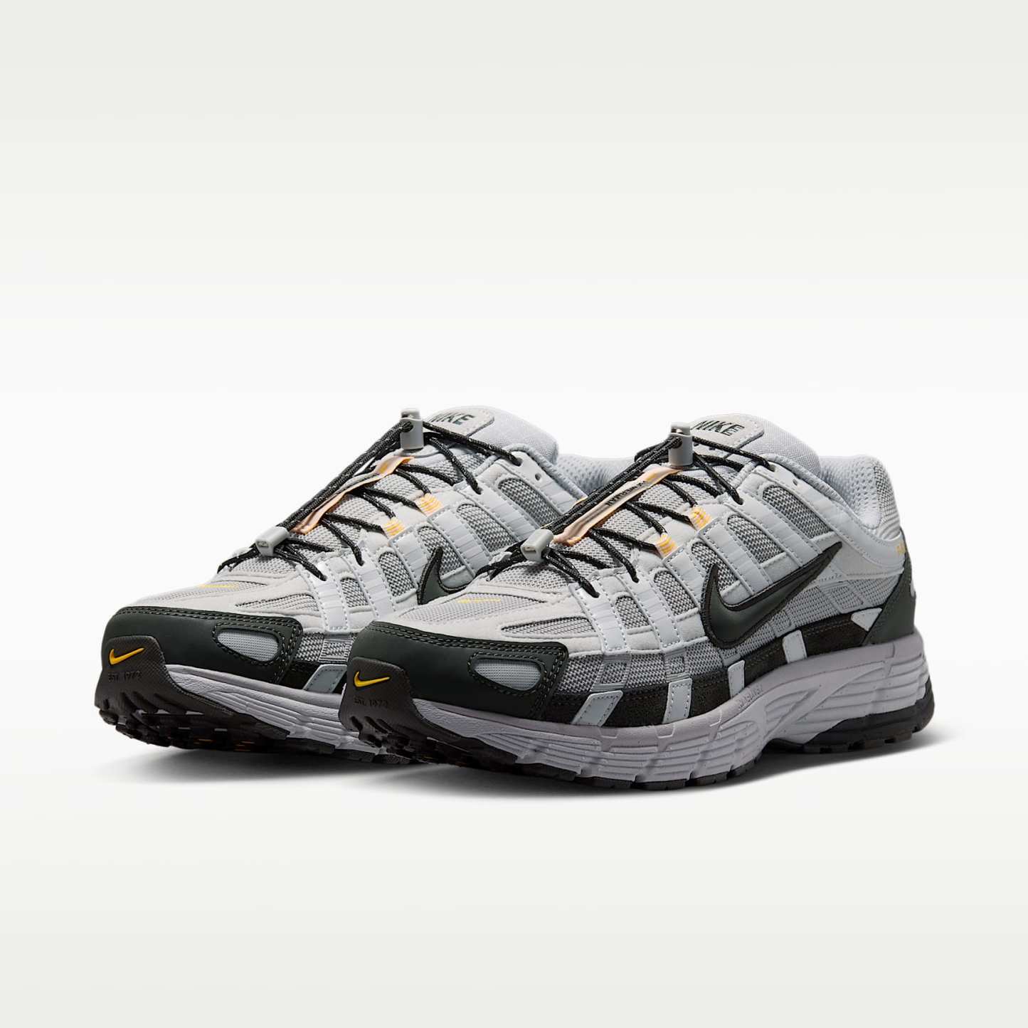 Nike P-6000 Schuh (Herren) – Grey Fog/Photon Dust/Laser Orange/Newsprint
