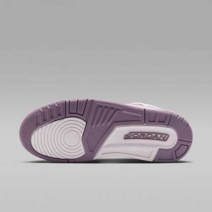 Jordan Spizike Low Schuh (Damen) – Swan/Light Smoke Grey/Purple Smoke