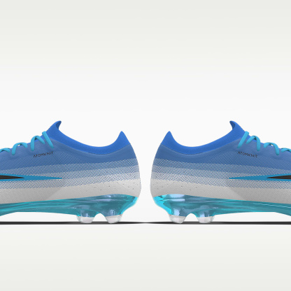 Nike Mercurial Vapor 17 Elite By You personalisierbarer Low-Top-Fußballschuh für normalen Rasen – Bright Crimson/Weiß [3653204120]