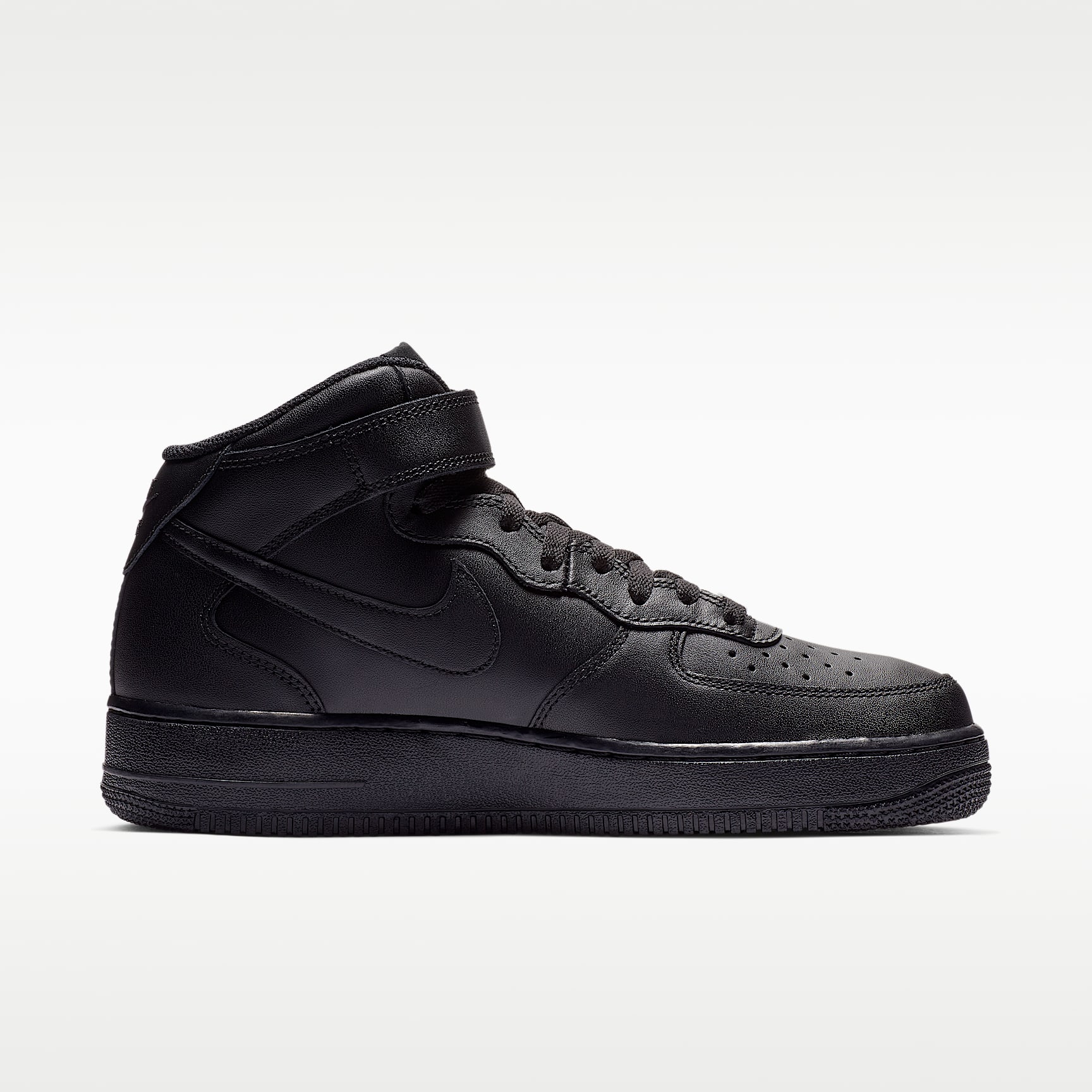 Nike Air Force 1 Mid '07 Herrenschuh – Schwarz/Schwarz