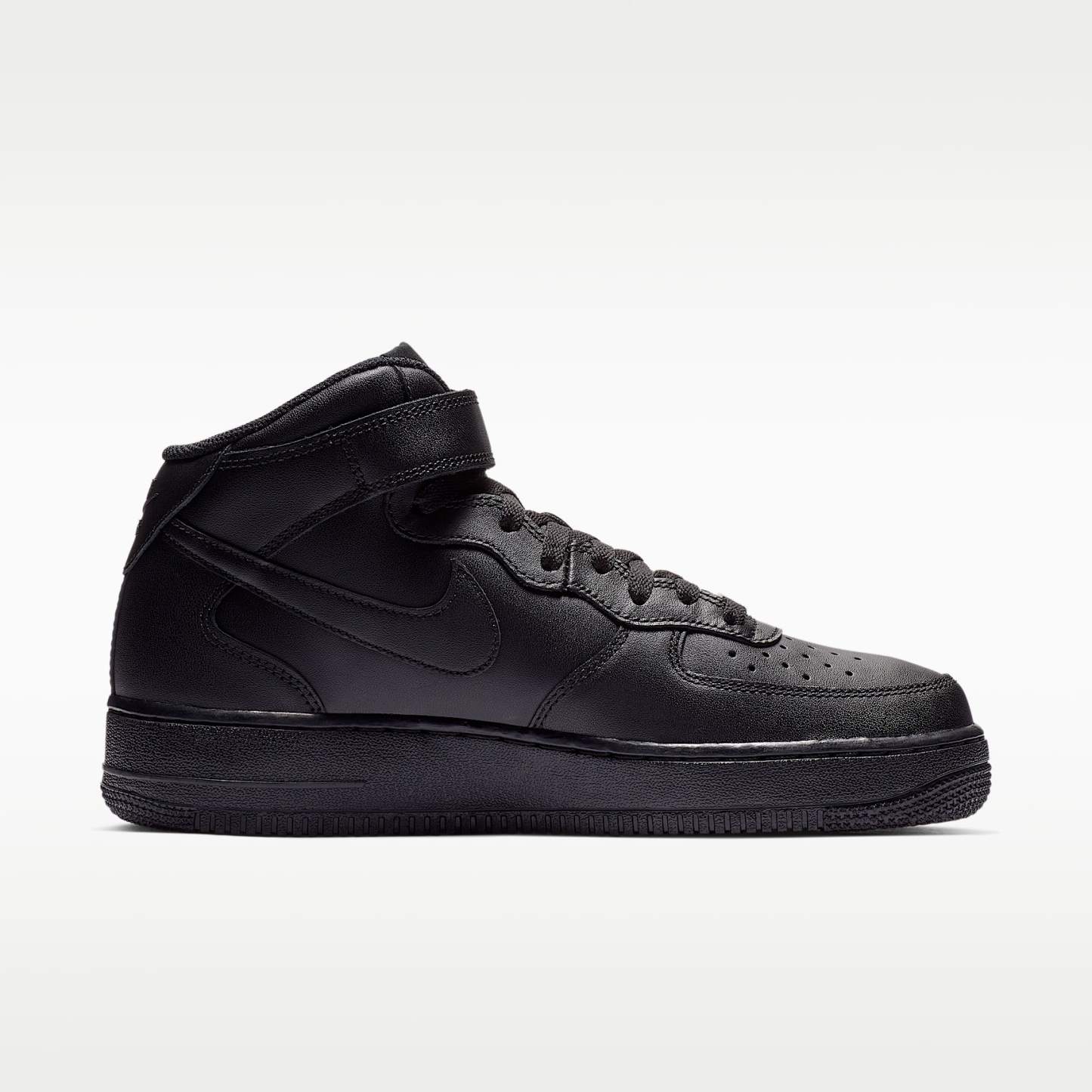 Nike Air Force 1 Mid '07 Herrenschuh – Schwarz/Schwarz