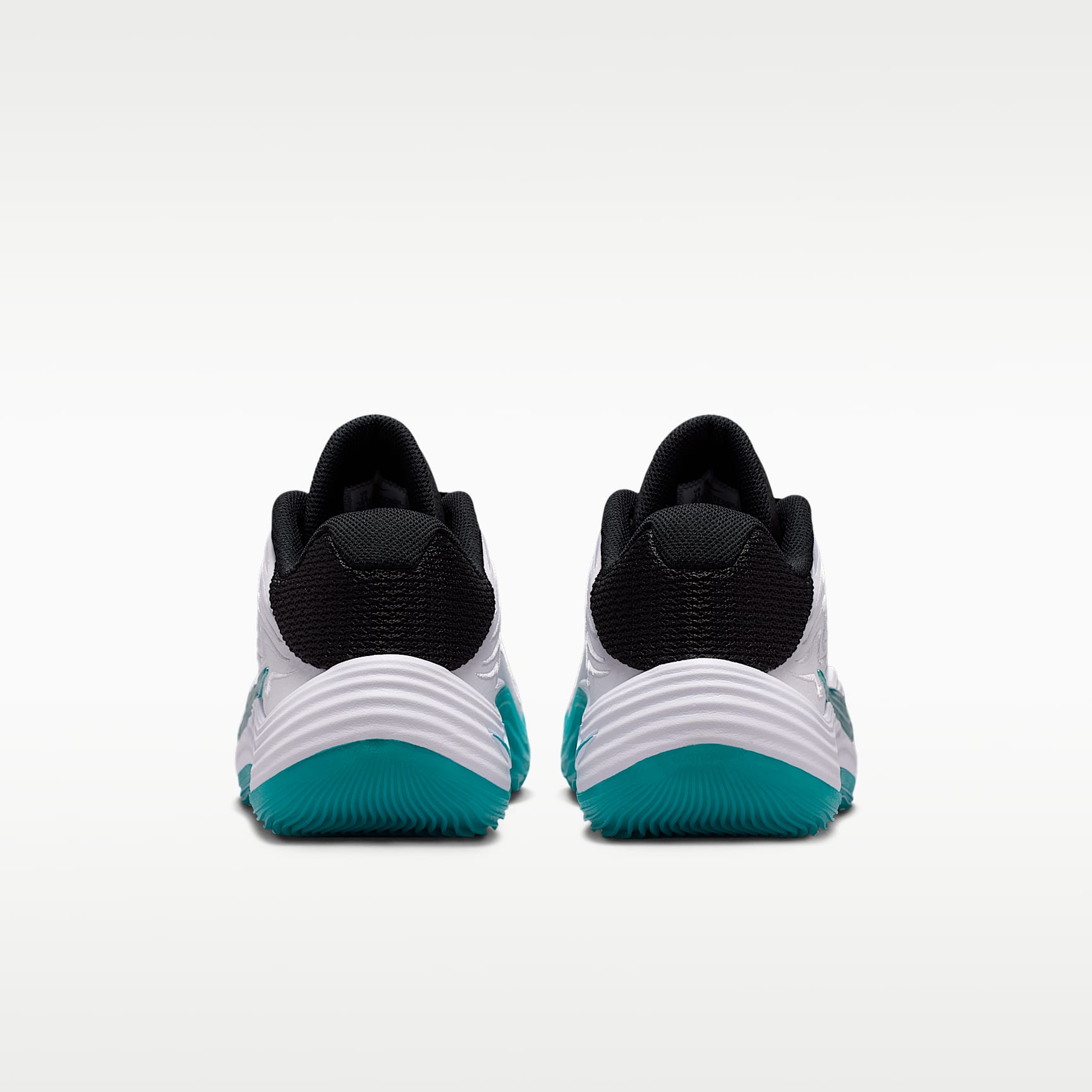 Nike Precision 8 Low Basketballschuh (Herren) – Schwarz/Weiß/Dusty Cactus/Dusty Cactus