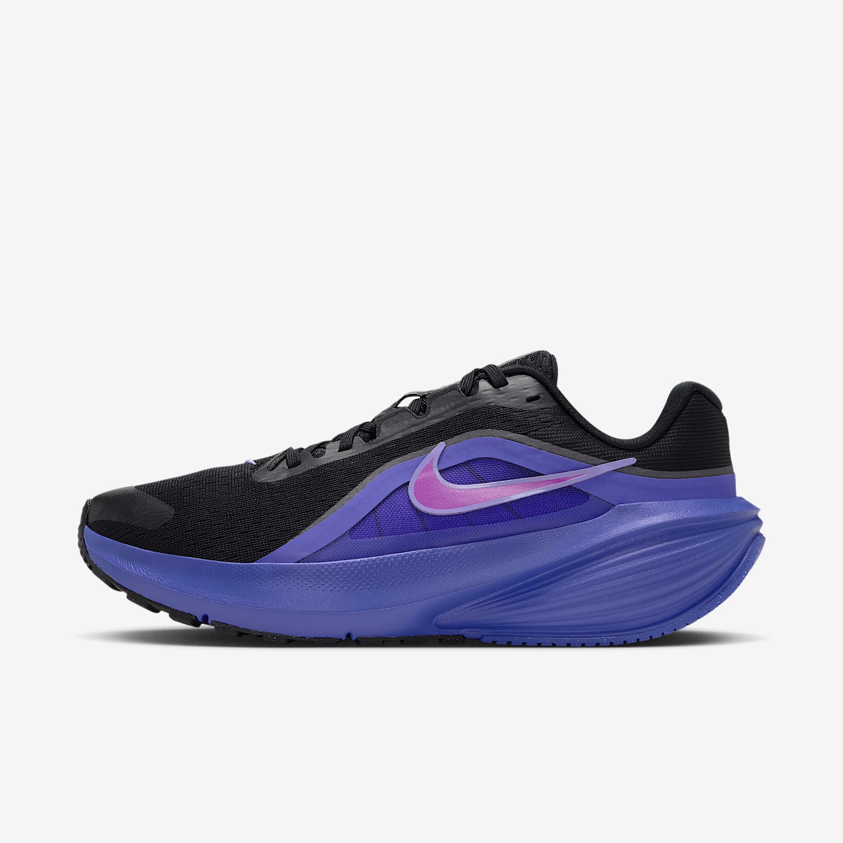 Nike Downshifter 14 Straßenlaufschuh (Damen) – Schwarz/Persian Violet/Gridiron/Vivid Purple