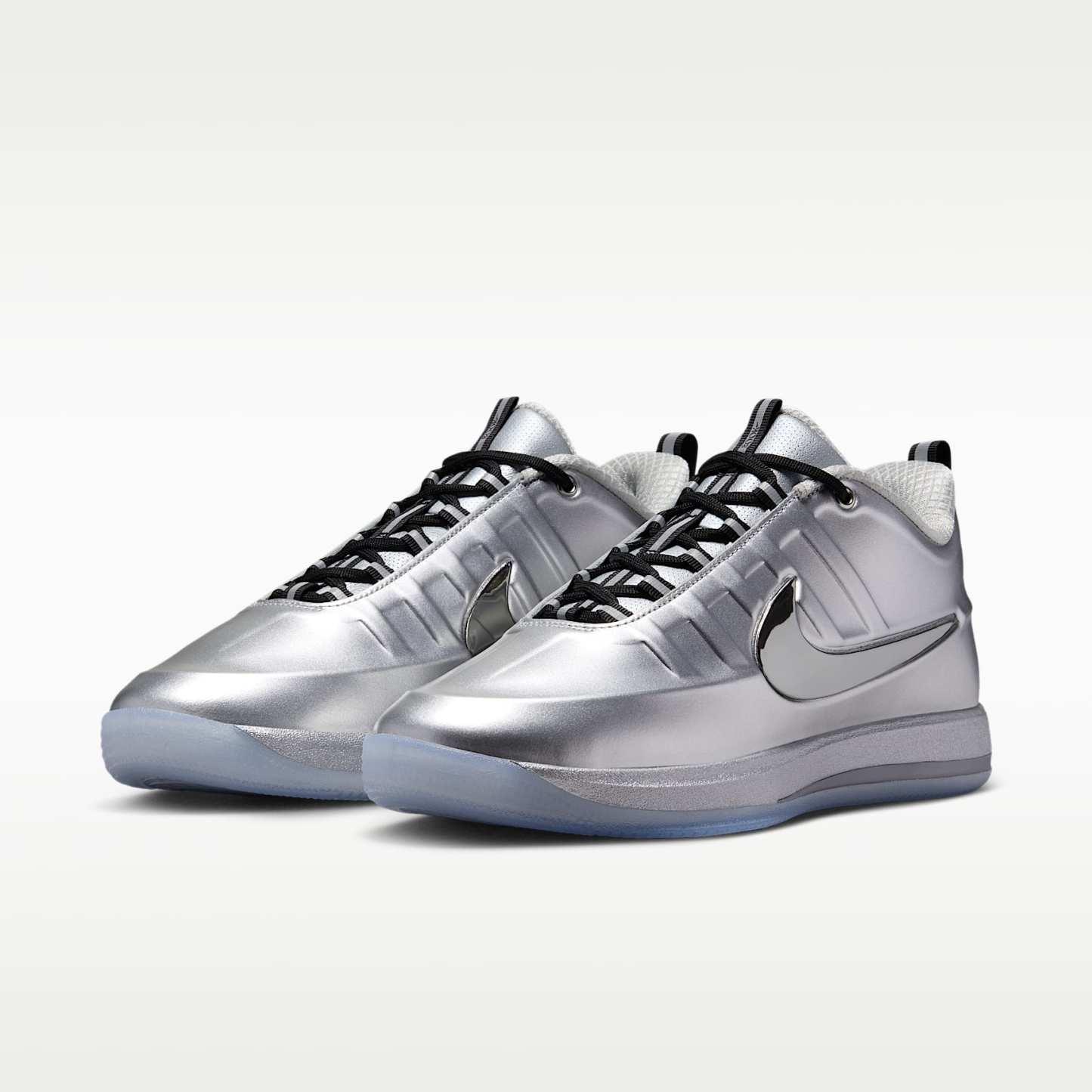 Book 2 "Sunburst" Basketballschuh – Metallic Silver/Schwarz/Metallic Silver