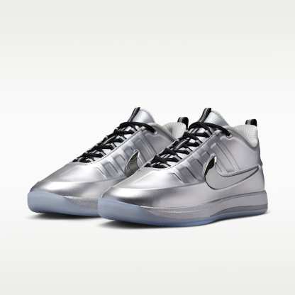 Book 2 "Sunburst" Basketballschuh – Metallic Silver/Schwarz/Metallic Silver