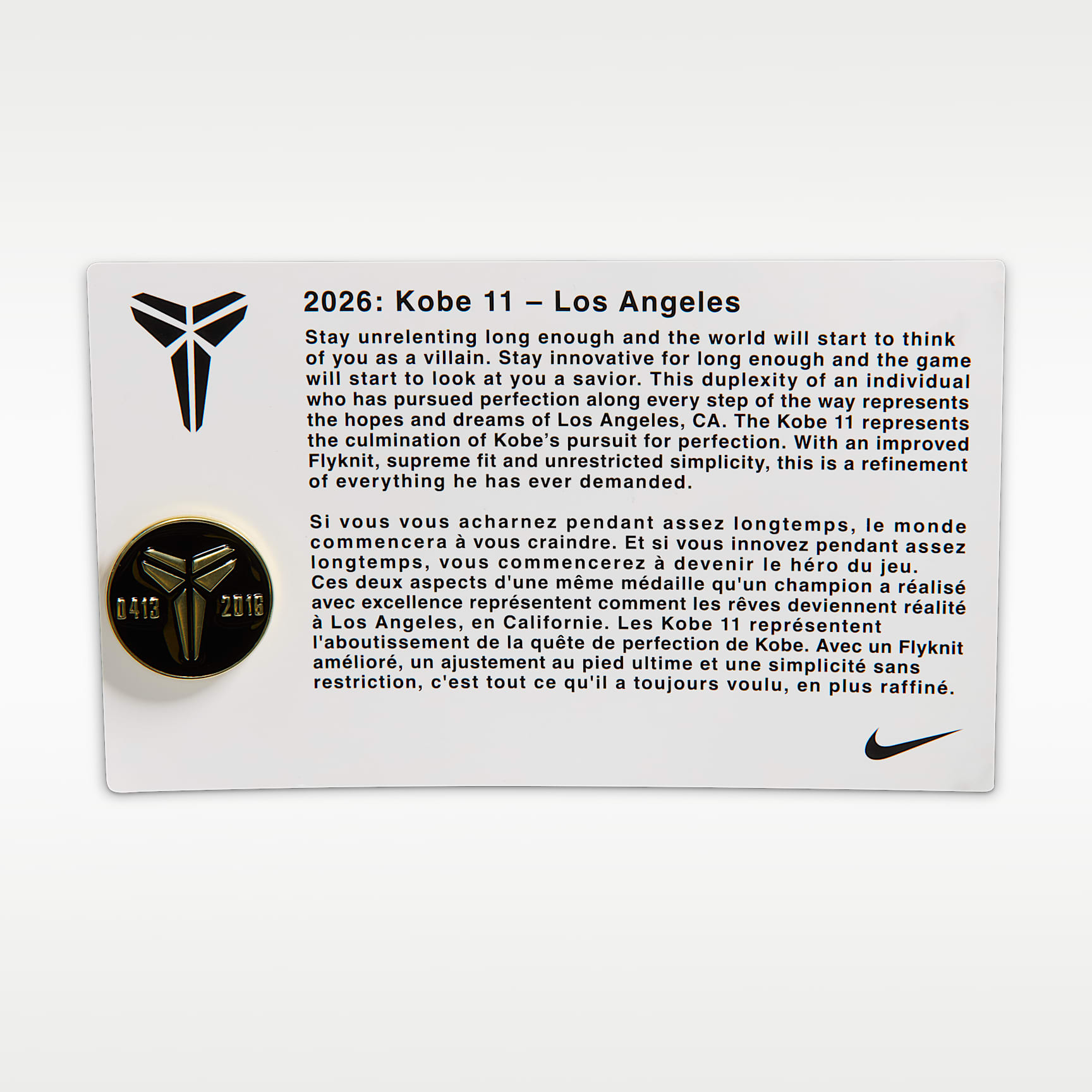 Kobe XI Elite Protro Basketballschuhe – Schwarz/Schwarz