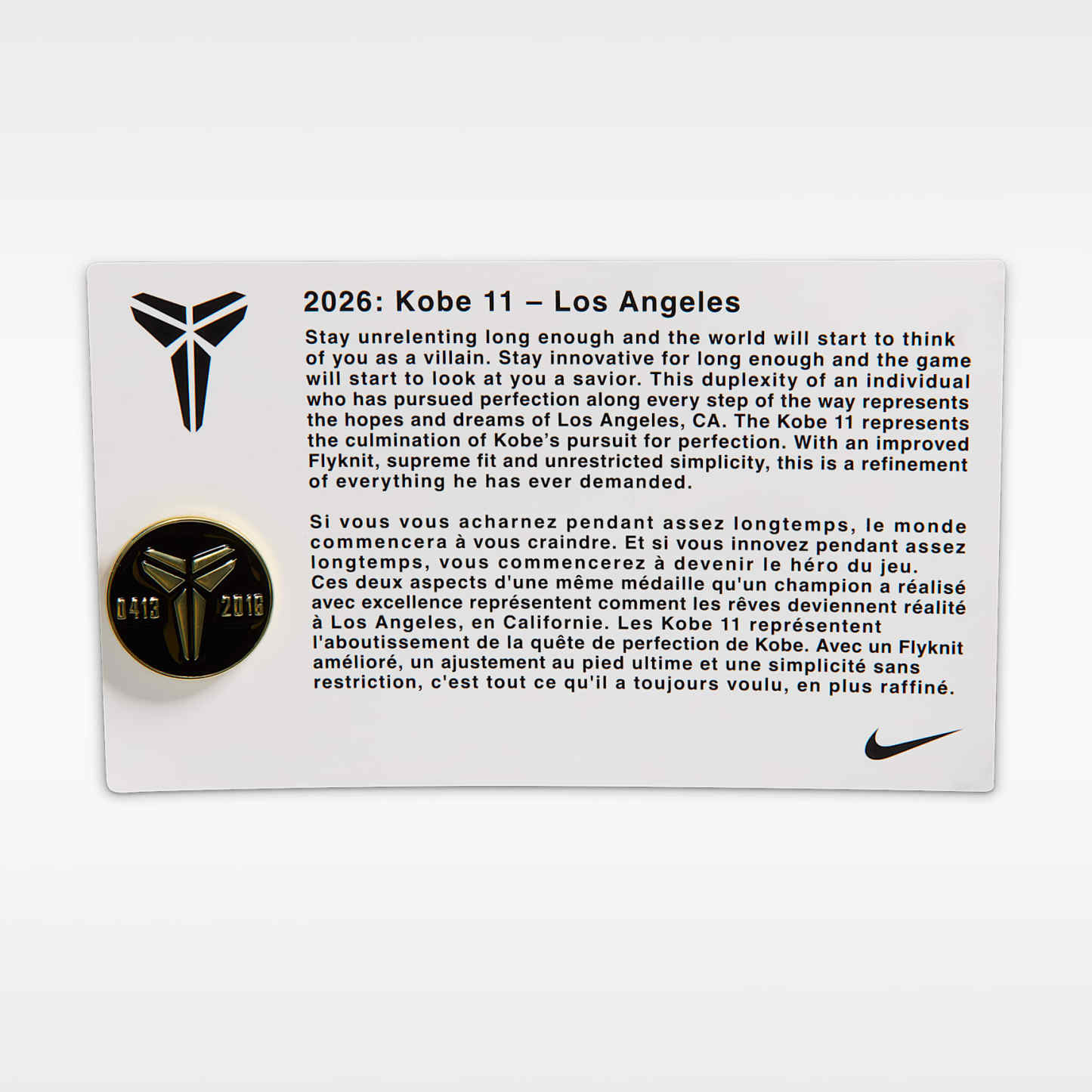 Kobe XI Elite Protro Basketballschuhe – Schwarz/Schwarz