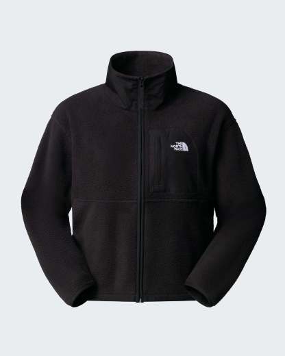 Yumiori Off-Peak Fleecejacke mit durchgehendem RV für Damen – TNF Black