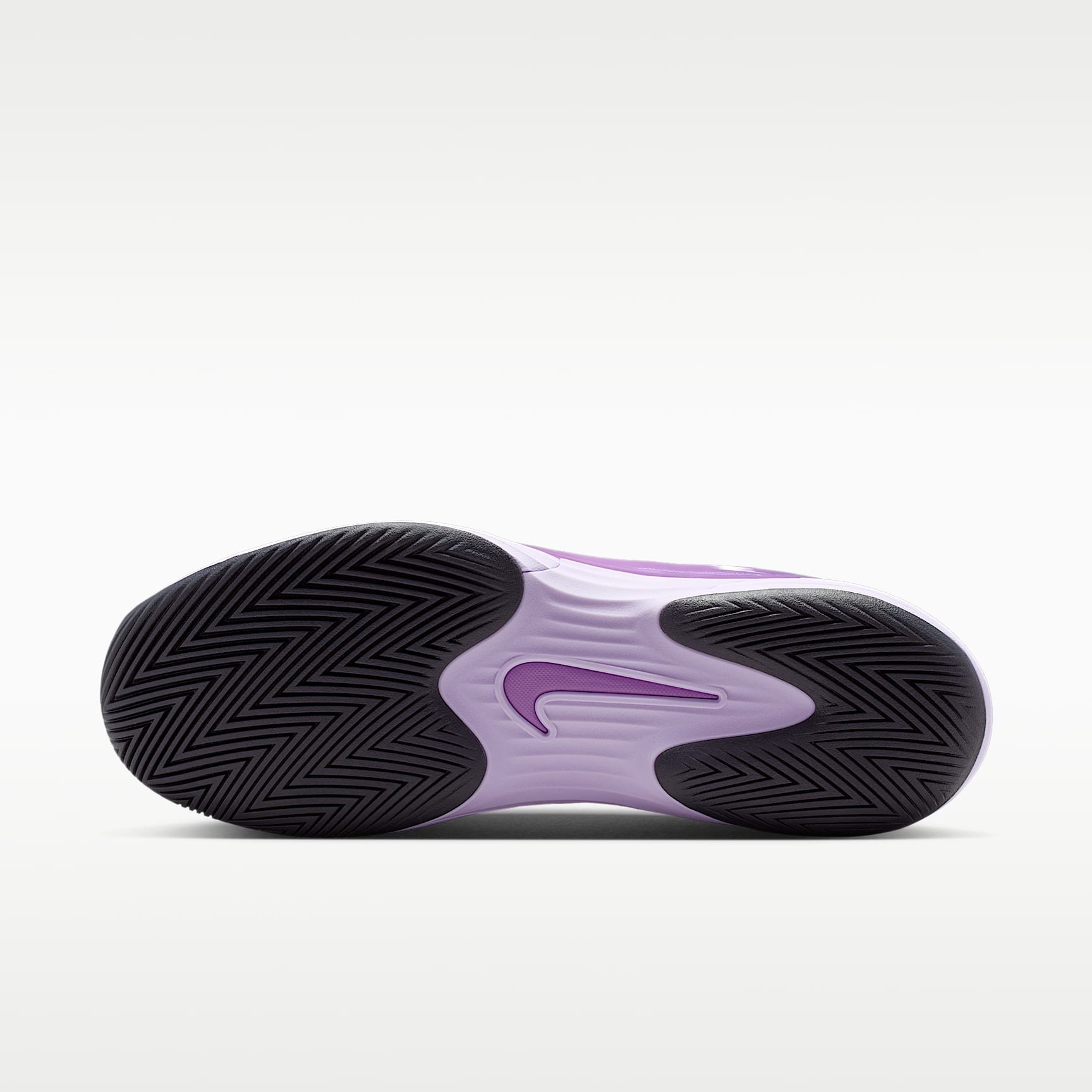 Nike Vapor 12 Tennisschuh für Hartplätze (Herren) – Bright Violet/Schwarz/Infrared 23/Violet Mist