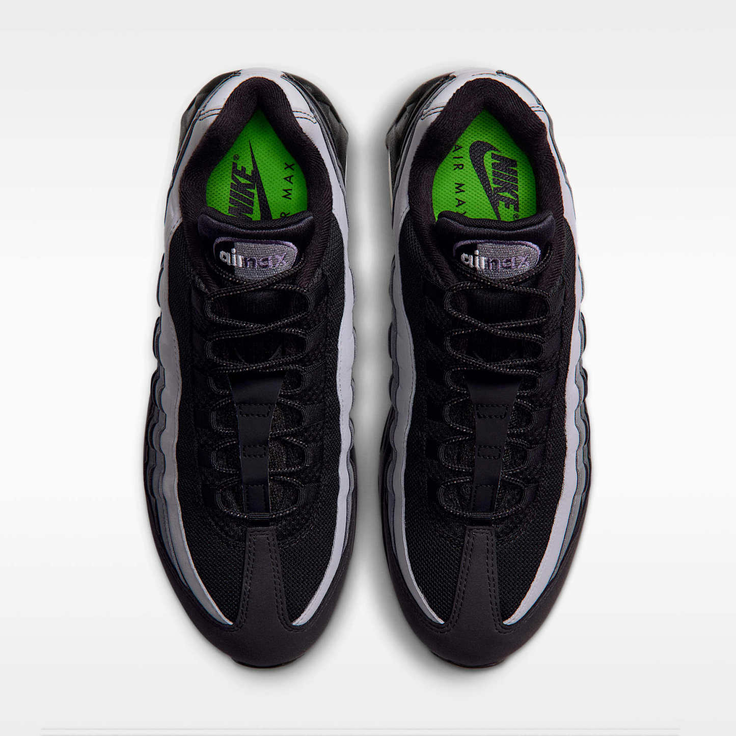 Nike Air Max 95 Big Bubble Premium Herrenschuh – Schwarz/Dark Smoke Grey/Smoke Grey/Canyon Purple