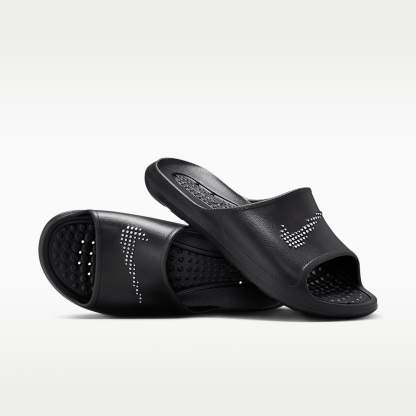 Nike Victori One Herren-Badeslipper – Schwarz/Schwarz/Weiß
