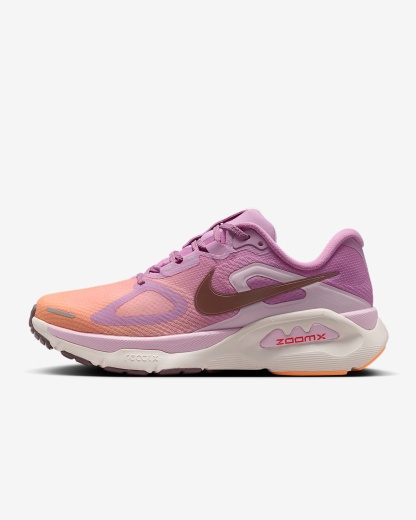 Nike Structure Plus Straßenlaufschuh (Damen) – Light Magenta/Orange Pulse/Pink Foam/Tattoo