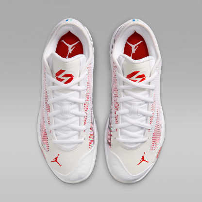 Luka 77 Basketballschuh – Weiß/Swan/Picante Red
