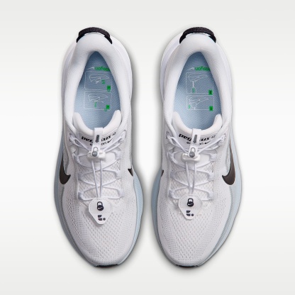 Nike Pegasus 42 EasyOn Straßenlaufschuh (Herren) – Weiß/Football Grey/Schwarz/Gridiron