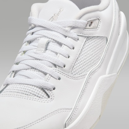 Jordan Flight Court Schuh (Herren) – Weiß/Vast Grey