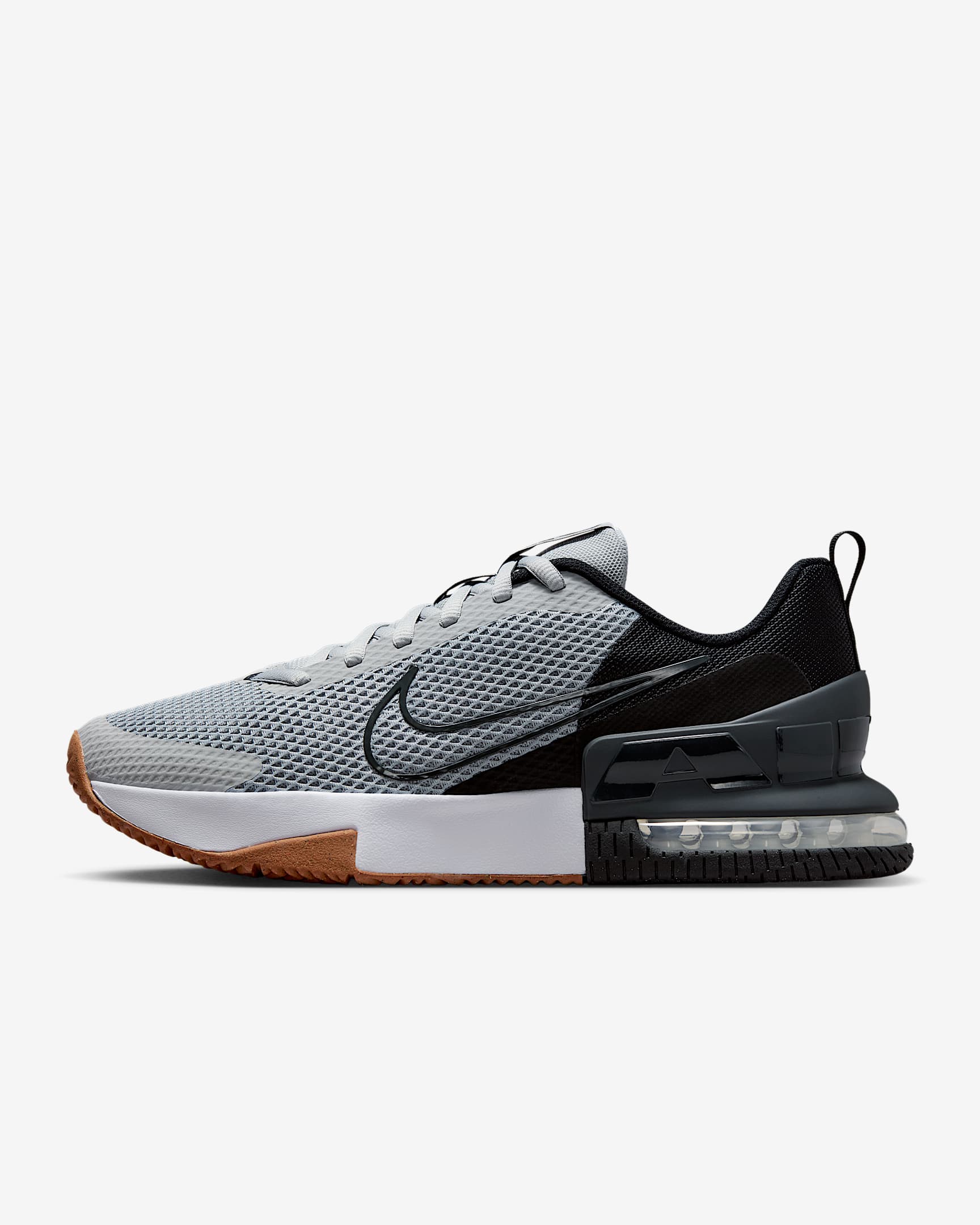 Nike Air Max Alpha Trainer 6 Workout-Schuh (Herren) – Light Smoke Grey/Schwarz/Gum Medium Brown/Anthracite