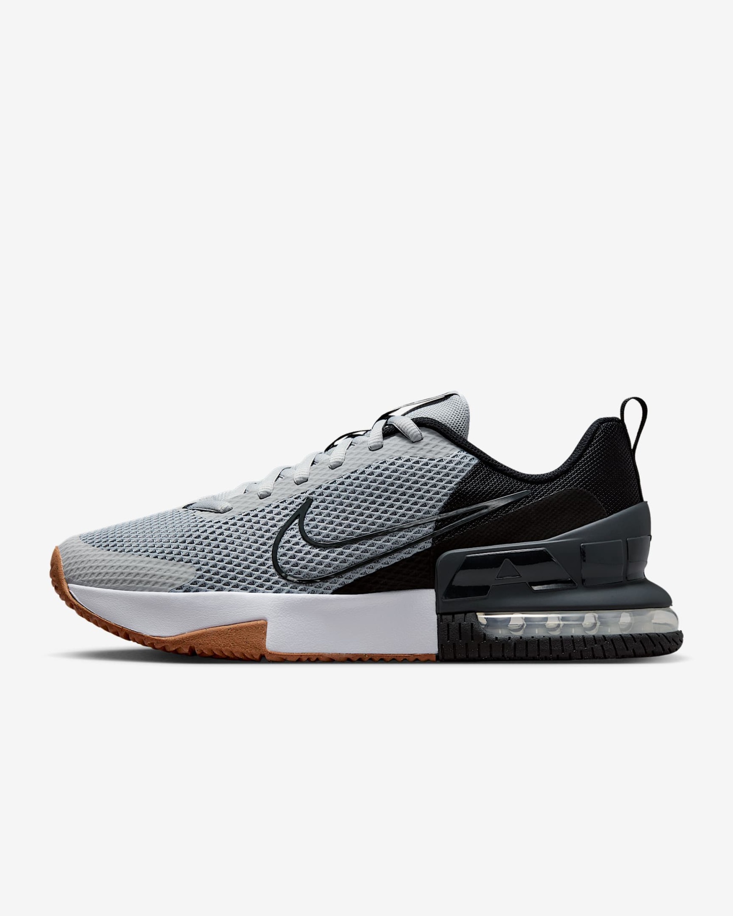 Nike Air Max Alpha Trainer 6 Workout-Schuh (Herren) – Light Smoke Grey/Schwarz/Gum Medium Brown/Anthracite