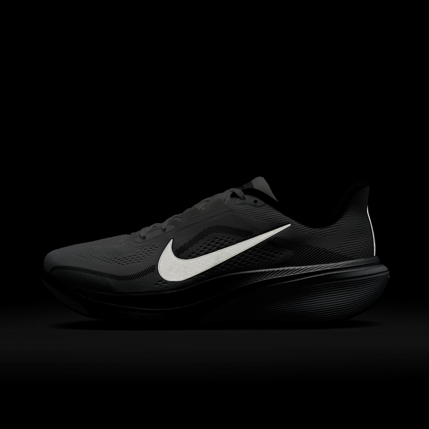 Nike Pegasus 42 Straßenlaufschuh (Herren) – Summit White/Photon Dust/Schwarz/Metallic Silver