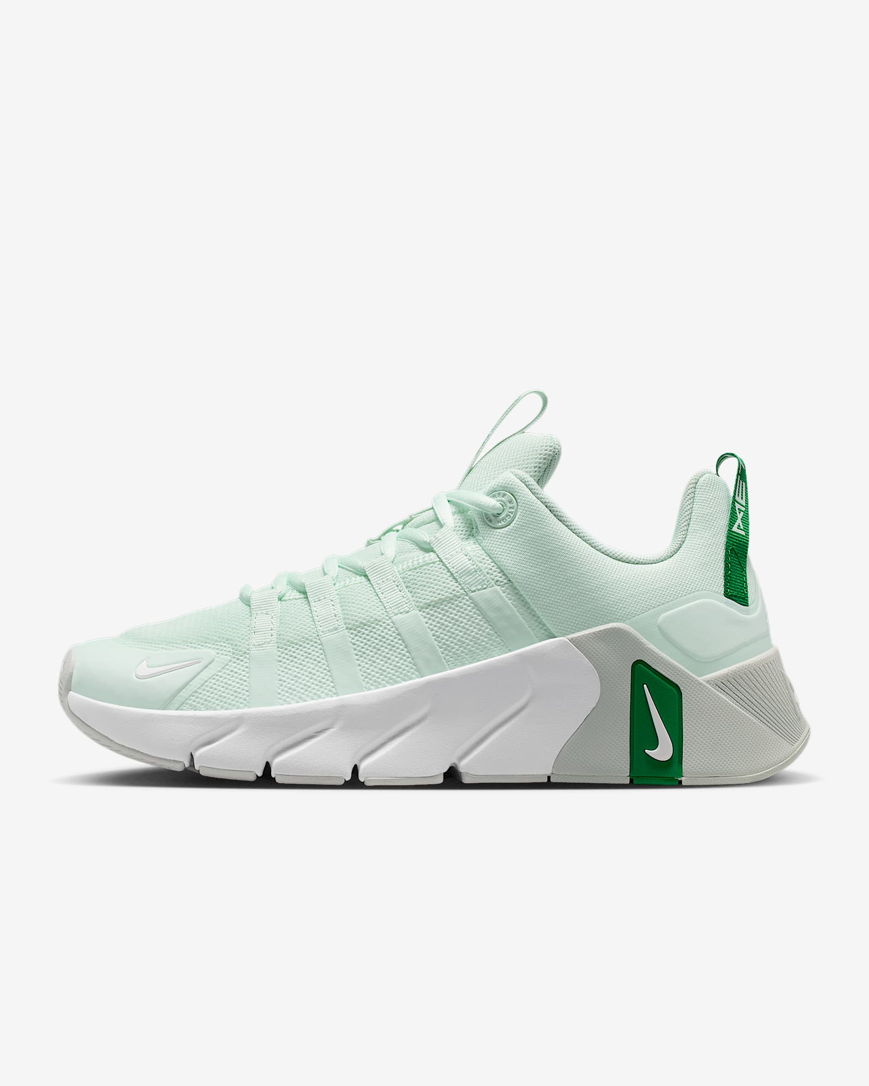 Nike Free Metcon 7 Trainingsschuhe (Damen) – Barely Green/Malachite/Light Silver/Weiß