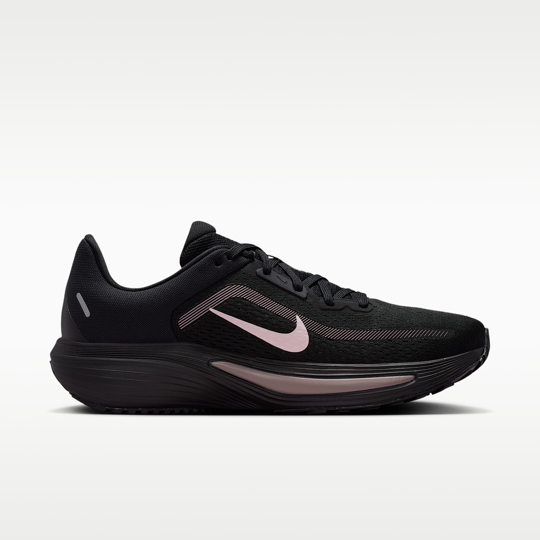 Nike Quest 7 Straßenlaufschuhe (Damen) – Schwarz/Taupe Haze/Silt Red