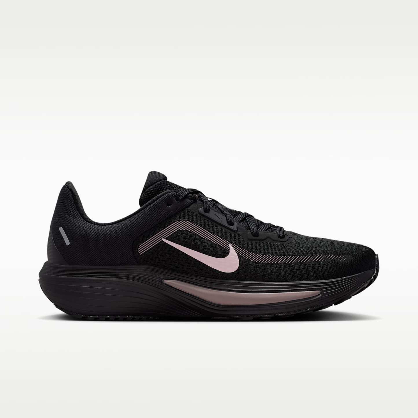 Nike Quest 7 Straßenlaufschuhe (Damen) – Schwarz/Taupe Haze/Silt Red