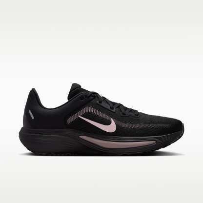 Nike Quest 7 Straßenlaufschuhe (Damen) – Schwarz/Taupe Haze/Silt Red
