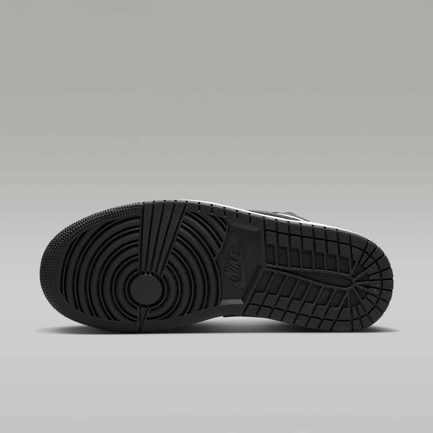 Air Jordan 1 Low Damenschuh – Weiß/Weiß/Schwarz