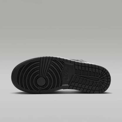 Air Jordan 1 Low Damenschuh – Weiß/Weiß/Schwarz