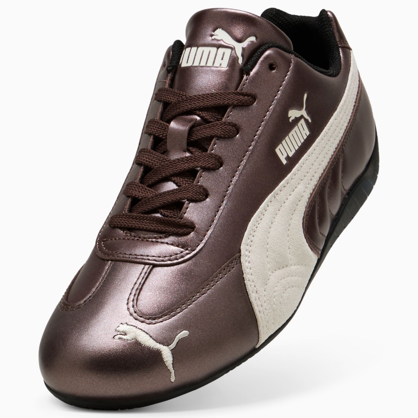 Speedcat Metallic Sneakers Unisex - Warm Brown-Warm White