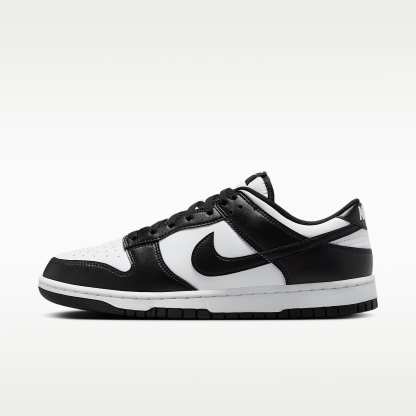 Nike Dunk Low Retro Herrenschuh – Weiß/Weiß/Schwarz
