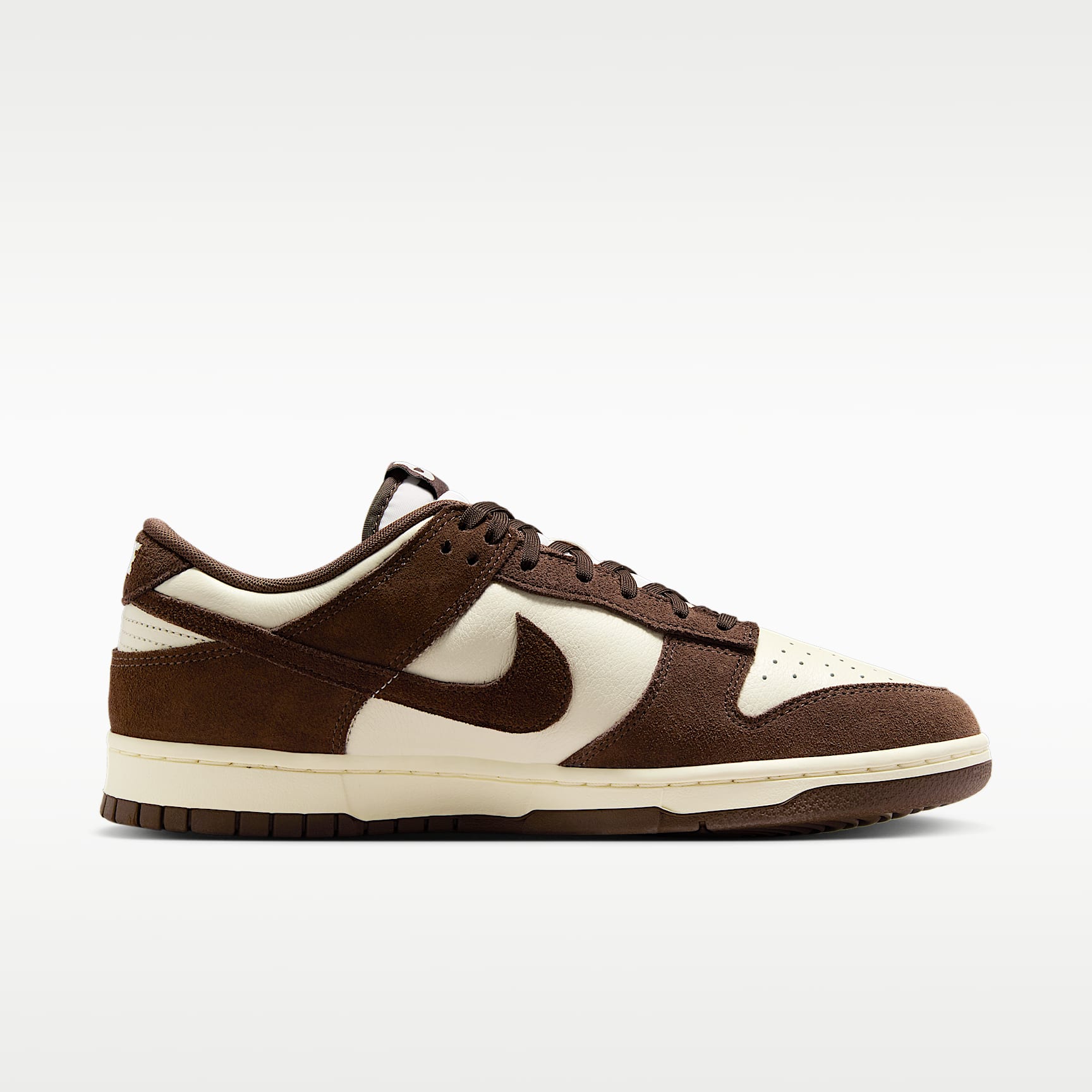 Nike Dunk Low Retro SE Leather/Suede Schuh (Herren) – Pale Ivory/Pale Ivory/Baroque Brown
