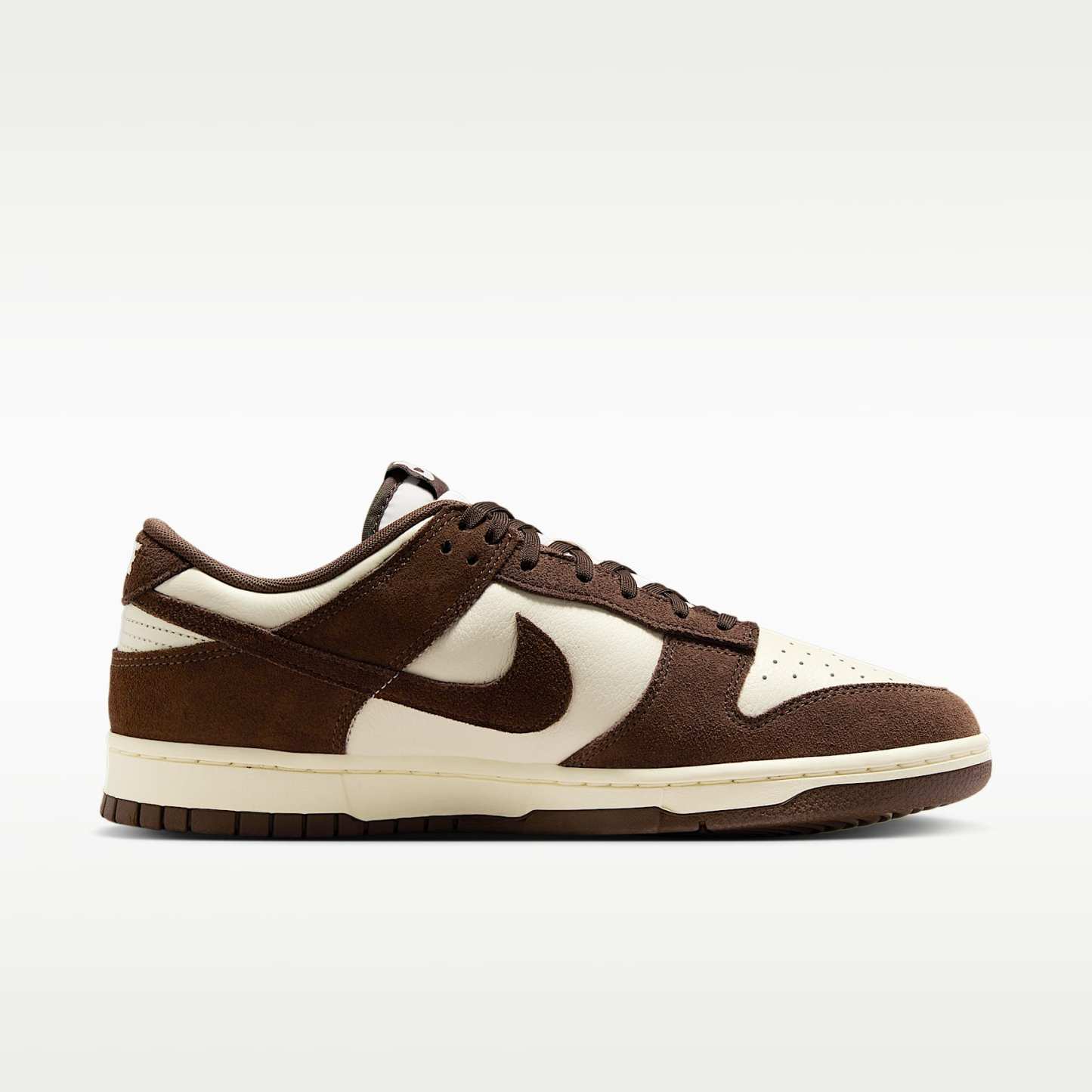 Nike Dunk Low Retro SE Leather/Suede Schuh (Herren) – Pale Ivory/Pale Ivory/Baroque Brown
