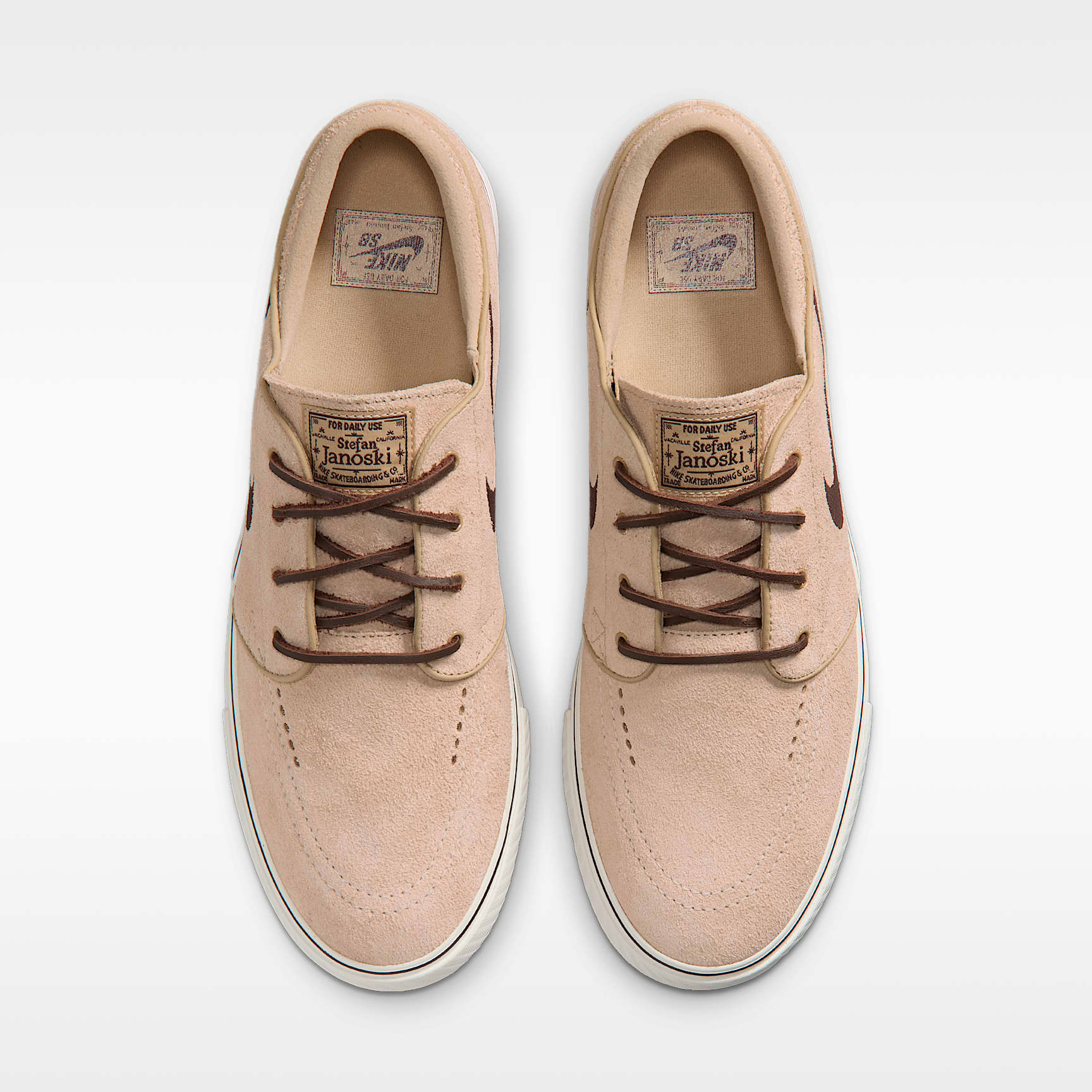 Nike SB Zoom Janoski OG+ Skateschuh – Linen/Sail/Light Chocolate