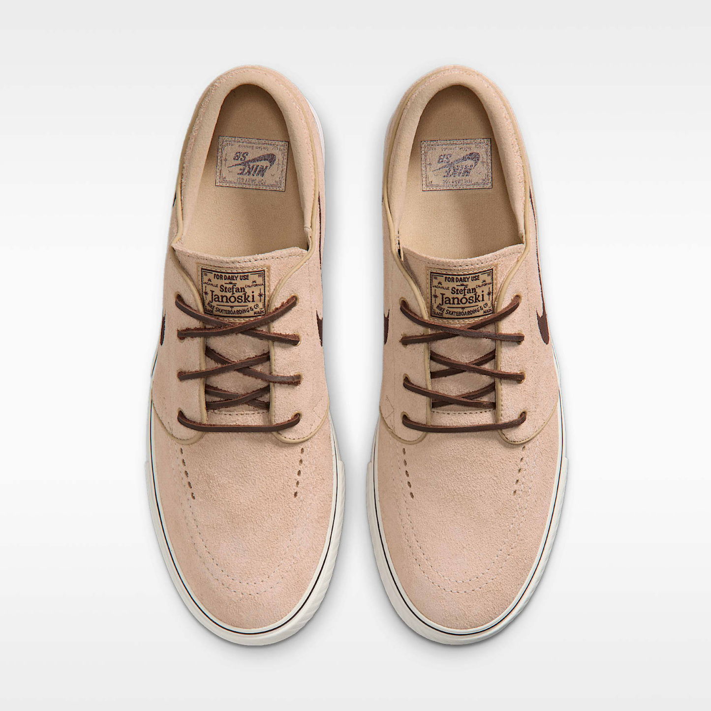 Nike SB Zoom Janoski OG+ Skateschuh – Linen/Sail/Light Chocolate