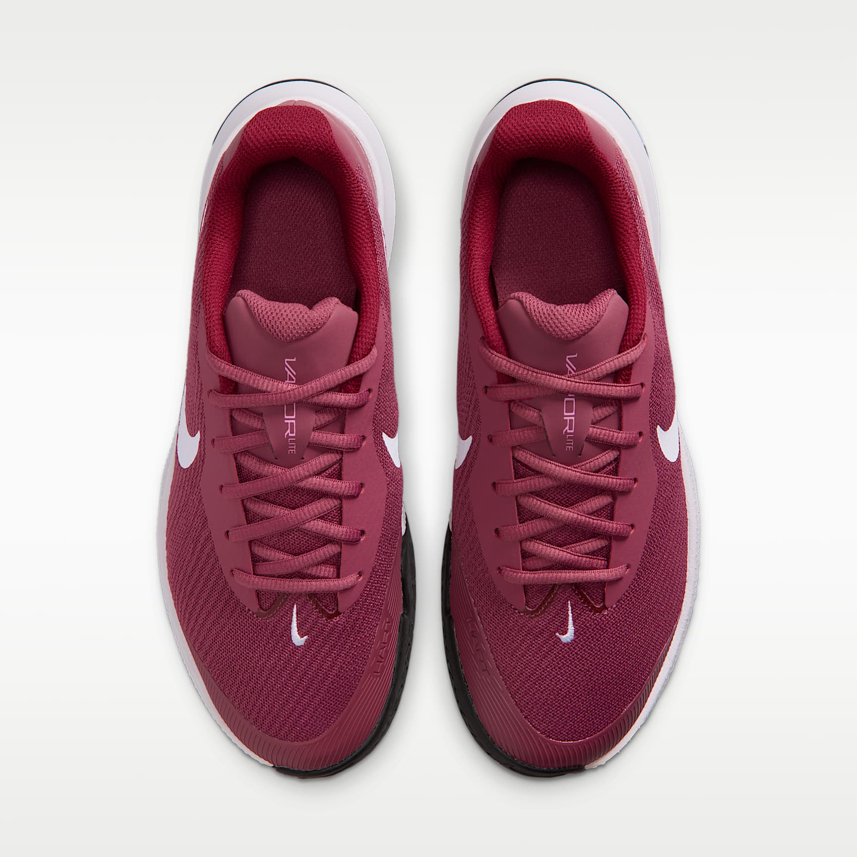 Nike Vapor Lite 3 Tennisschuh für Hartplätze (Damen) – Pink Smoke/Vast Grey/Schwarz/Weiß