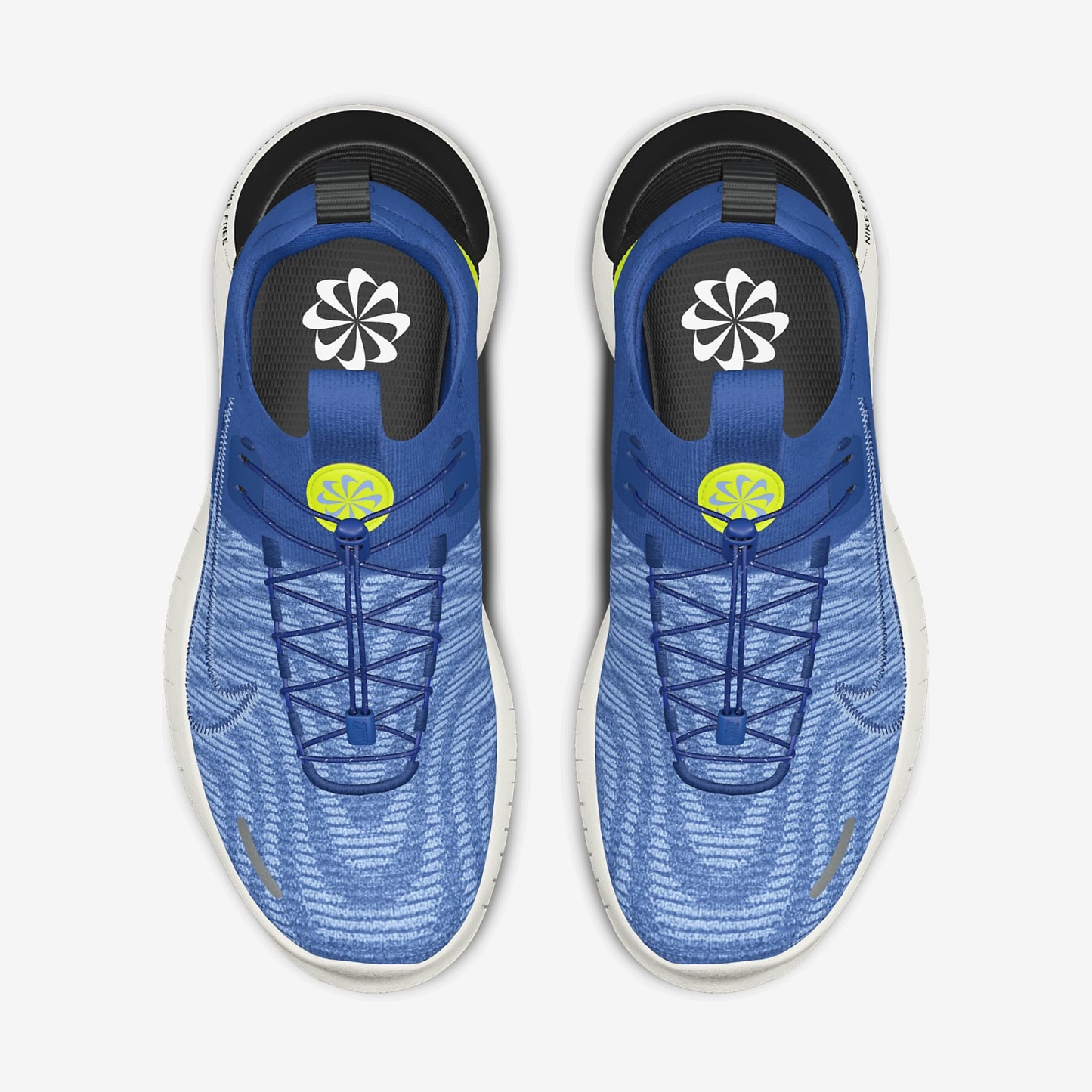 Nike Free RN By You personalisierbarer Straßenlaufschuh für Herren – Weiß/Platinum Tint/Weiß [4072862857]