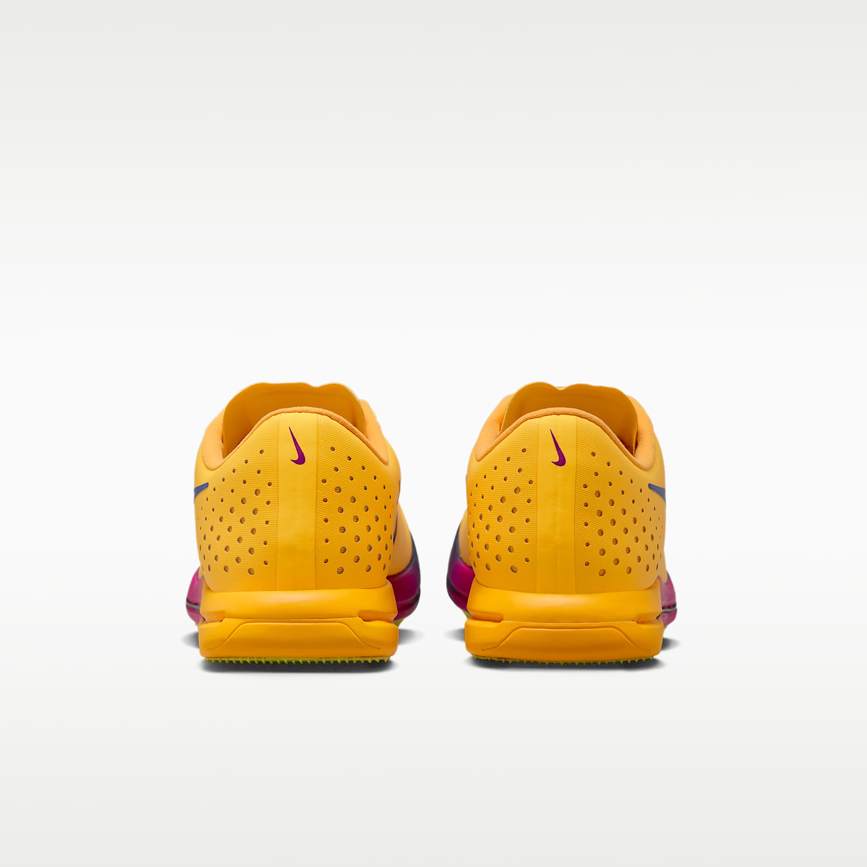 Nike Triple Jump Elite 3 Sprung-Spike für Leichtathletik – Citron Pulse/Volt Ice/Vivid Purple/Indigo Burst