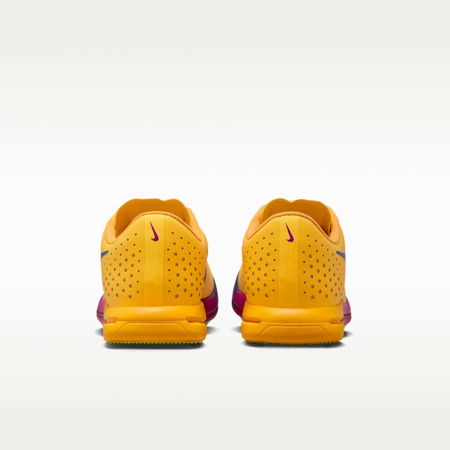 Nike Triple Jump Elite 3 Sprung-Spike für Leichtathletik – Citron Pulse/Volt Ice/Vivid Purple/Indigo Burst