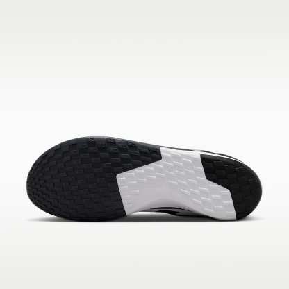 Nike Zoom Rival Waffle 6 Straßen- und Cross-Country-Laufschuhe für Wettkämpfe – Schwarz/Dark Smoke Grey/Weiß/Metallic Silver