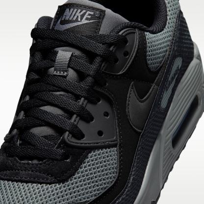 Nike Air Max 90 Premium Schuh (Herren) – Schwarz/Iron Grey/Cool Grey/Schwarz