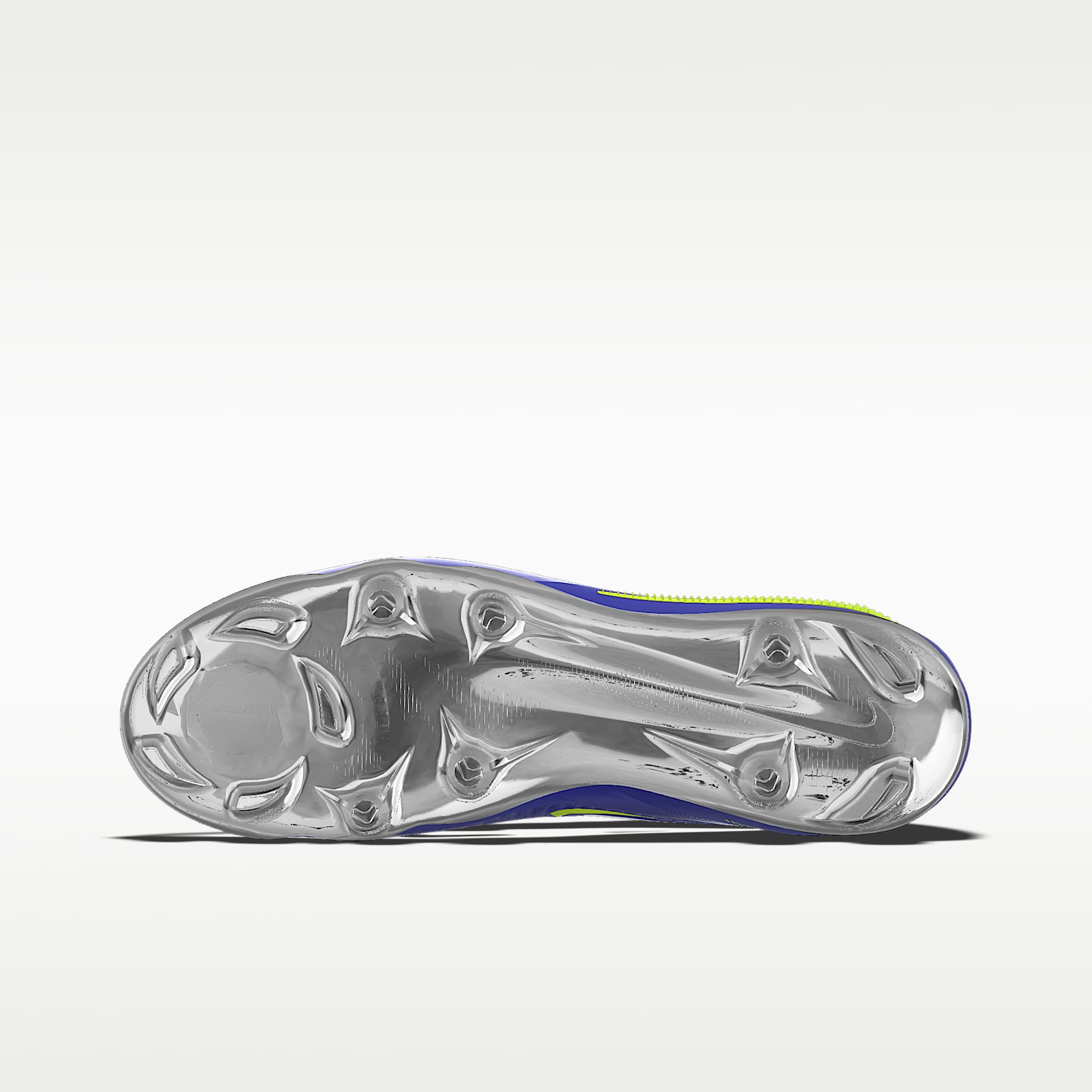 Nike Phantom 6 Low Elite By You personalisierbarer Fußballschuh für normalen Rasen – Racer Blue/Racer Blue/Multi-Color [7102227565]