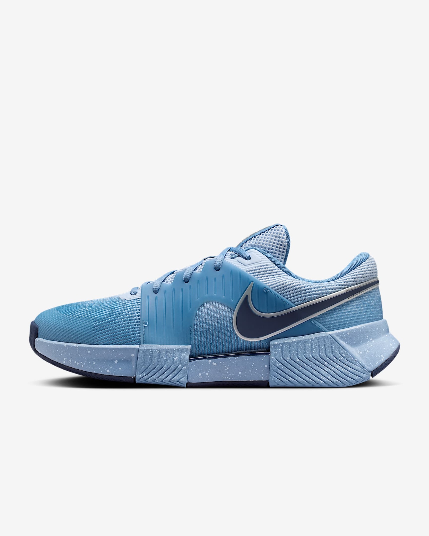 Nike GP Challenge 1.5 PRM Hartplatz-Tennisschuh (Herren) – Hydrogen Blue/Work Blue/Metallic Silver/Midnight Navy