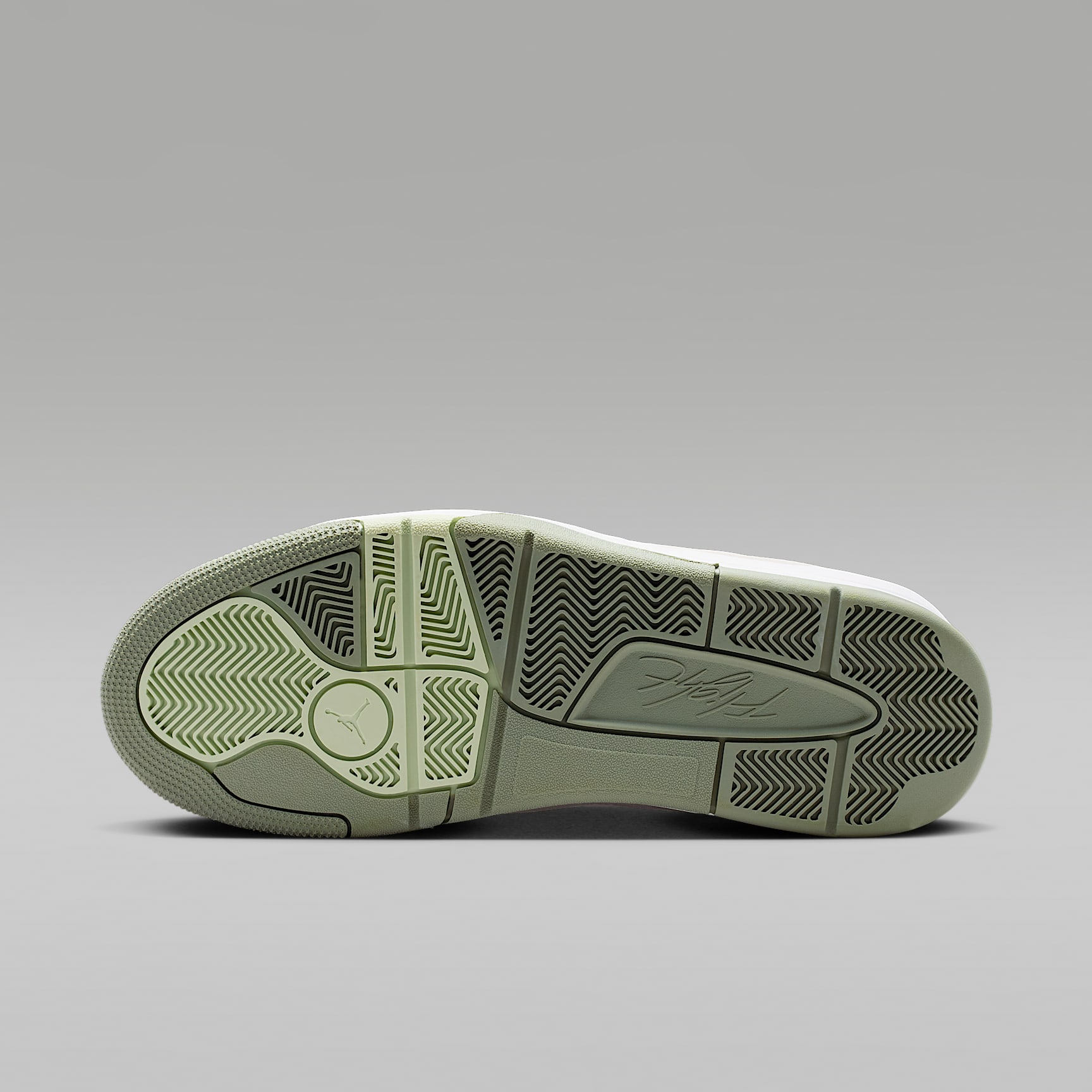 Jordan Flight Court Schuh (Herren) – Weiß/Swan/Jade Stone/Vintage Lichen