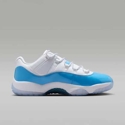 Air Jordan 11 Retro Low "University Blue" Schuh (Herren) – Weiß/Schwarz/University Blue