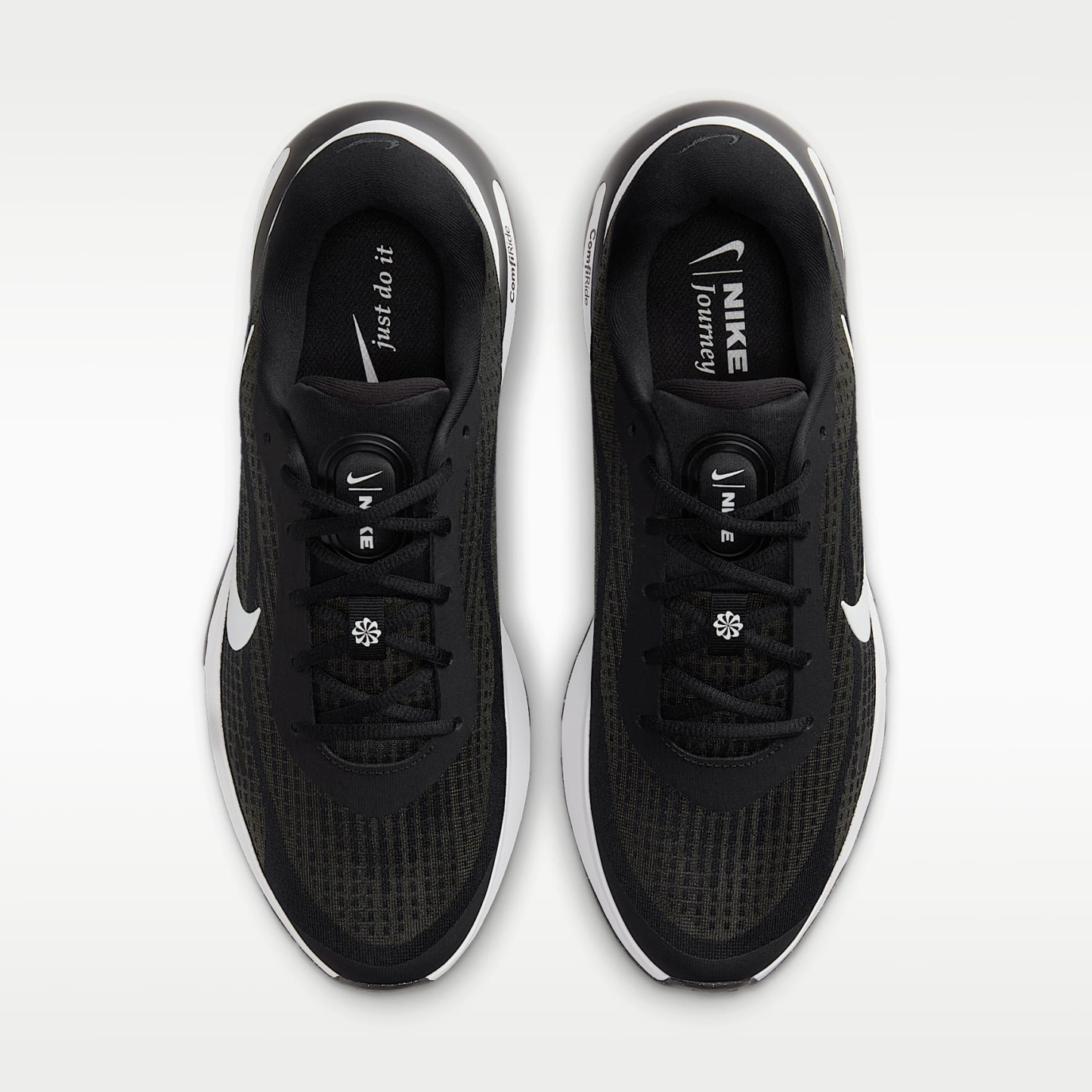 Nike Journey Run Straßenlaufschuh (Herren) – Schwarz/Anthracite/Weiß