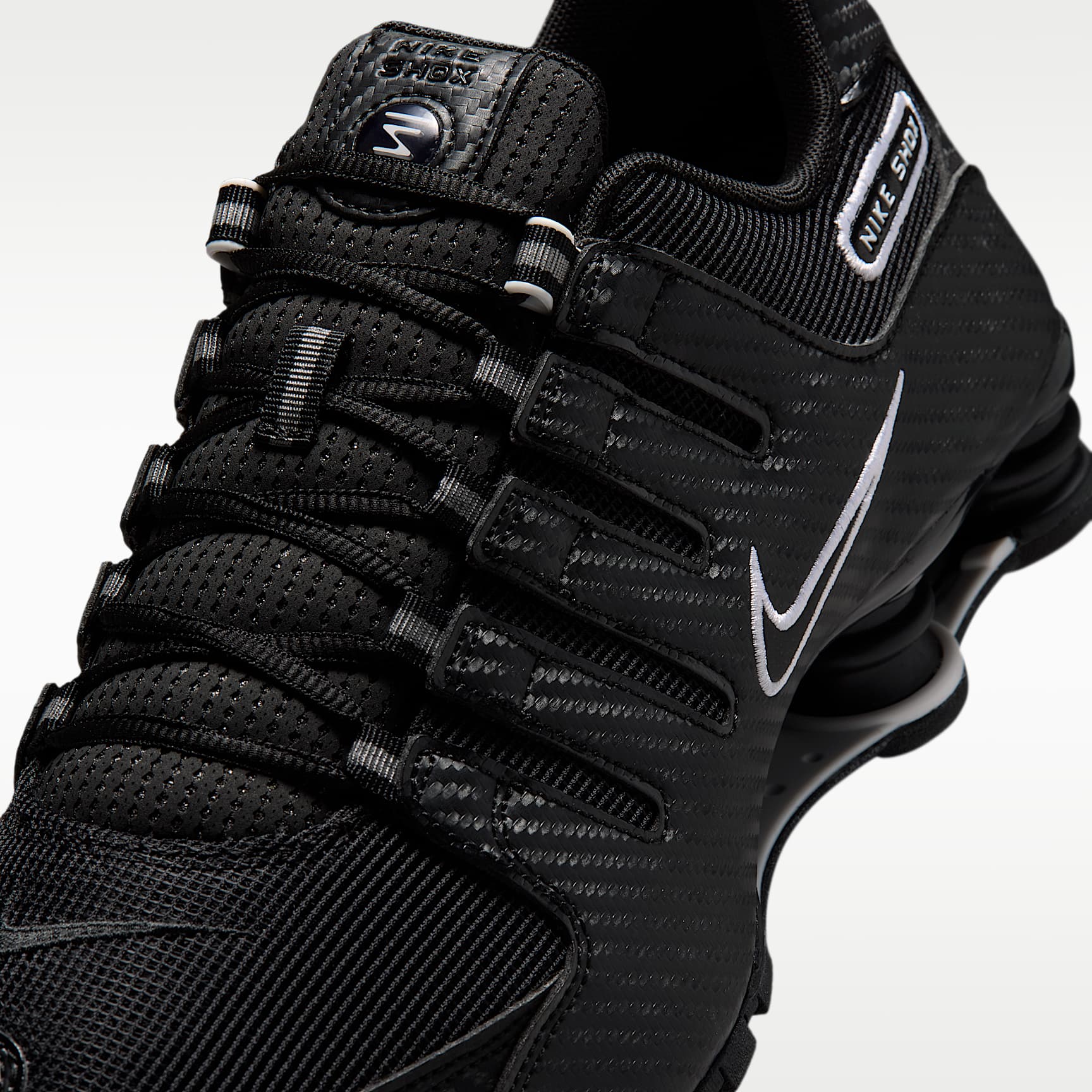 Nike Shox NZ Schuhe (Herren) – Schwarz/Weiß/Schwarz