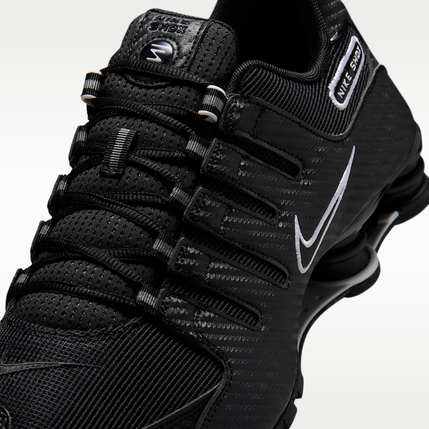 Nike Shox NZ Schuhe (Herren) – Schwarz/Weiß/Schwarz