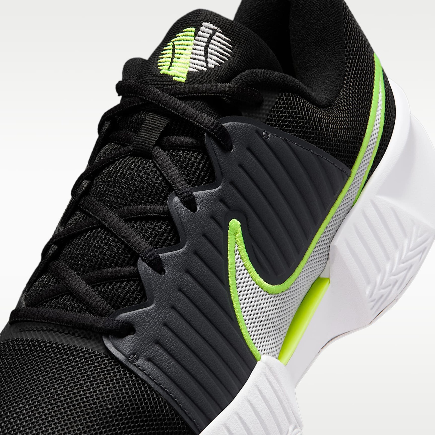 Nike GP Challenge Pro Herren-Tennisschuh für Hartplätze – Schwarz/Anthracite/Volt/Weiß