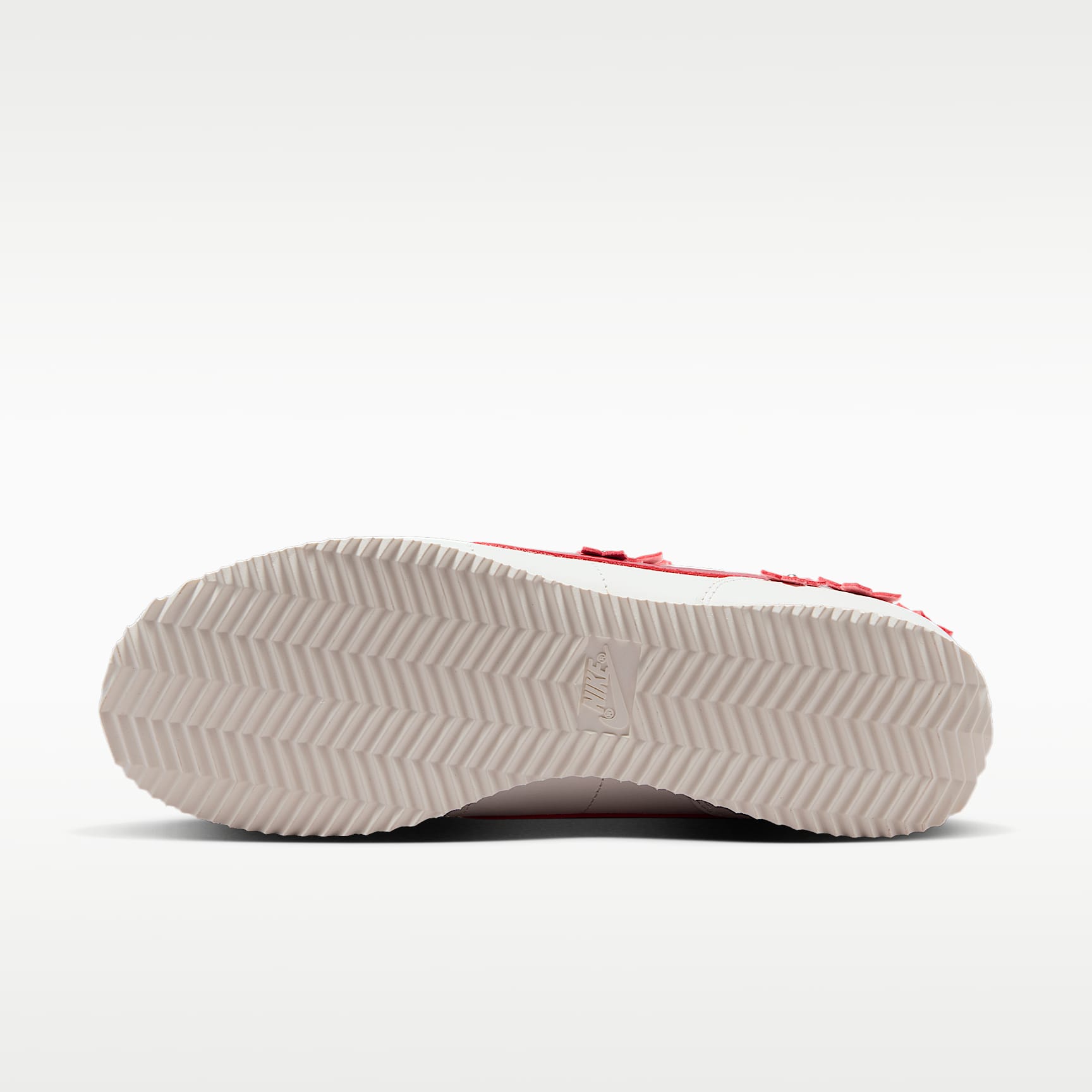 Nike Cortez Leather Damenschuh – Sail/Sail/University Red/Tough Red